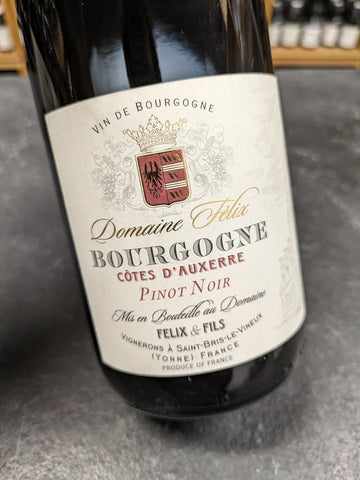 Domaine Félix Bourgogne Côtes d'Auxerre Pinot Noir Borgonha Tinto 2019