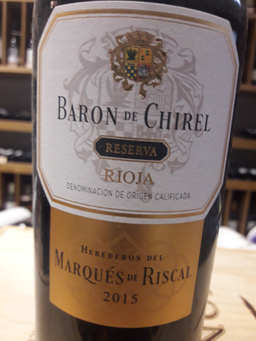 Marqués de Riscal Baron de Chirel Rioja Espanha Tinto 2015