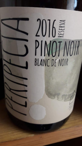 Peripécia Pinot Noir Blanc de Noir Reserva Lisboa Branco 2016